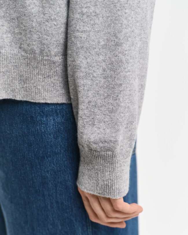 Cardigan af ekstra fin lammeuld