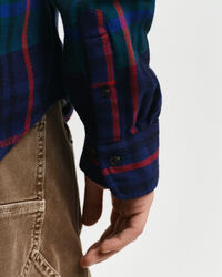 Regular fit ternet twillskjorte