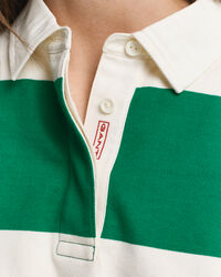 Stribet Heavy Rugger af bomuld