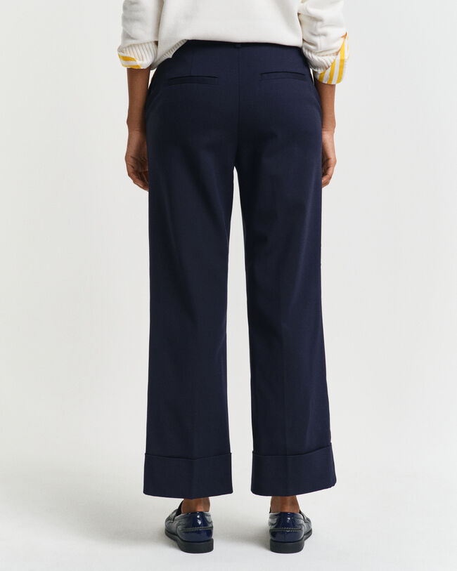 Bukser med folder og ombuk