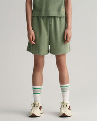 Teen Girls h&oslash;jtaljede shorts af Terry Cloth