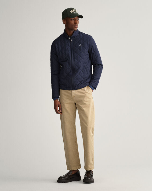 Quiltet Windcheater jakke