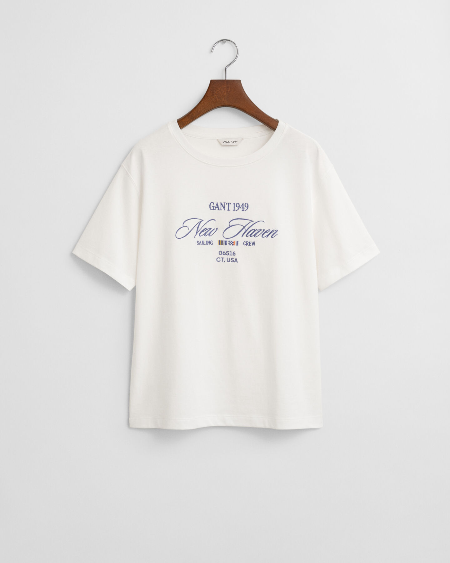 Sailing Graphic T-shirt med crewneck