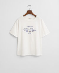 Sailing Graphic T-shirt med crewneck