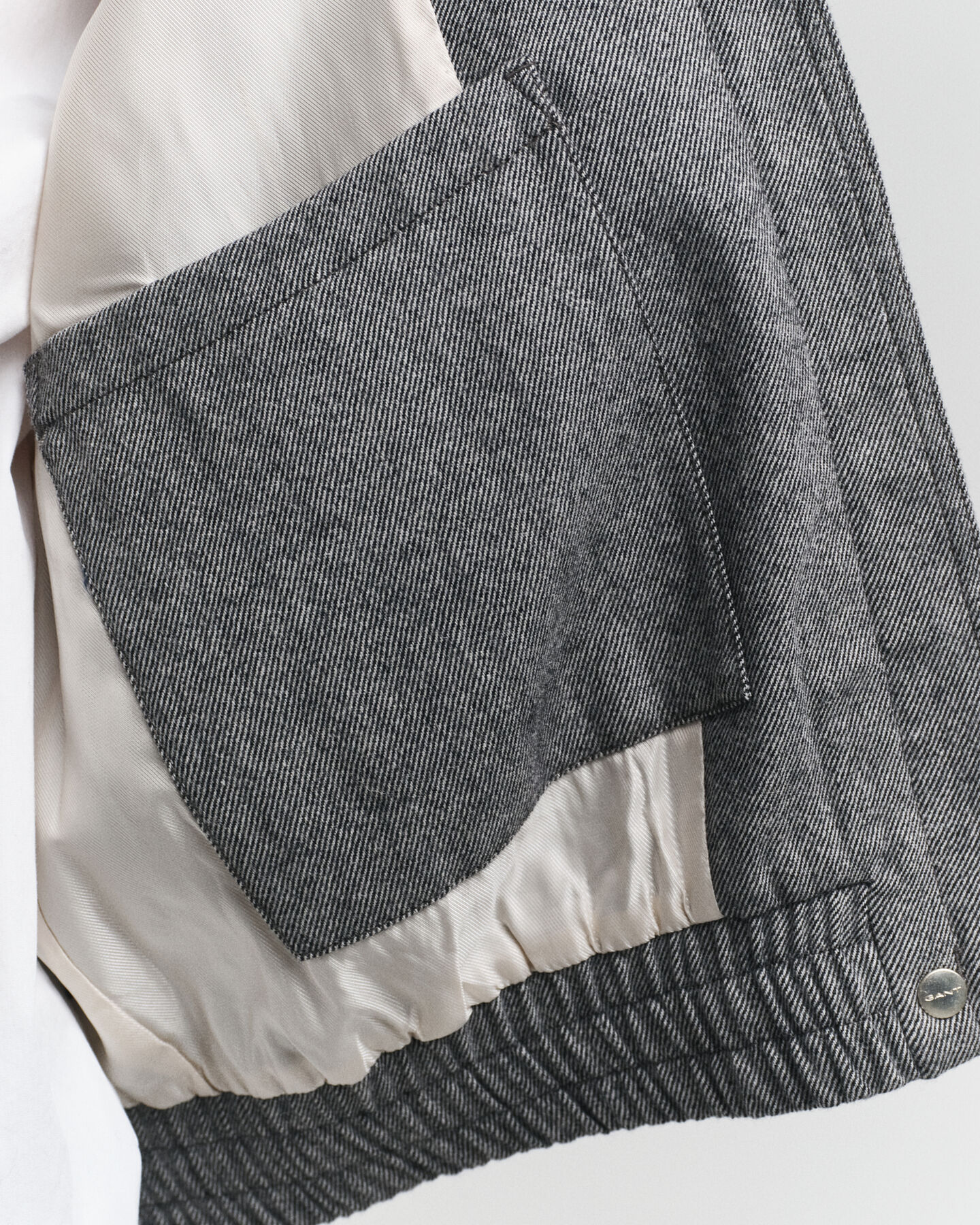 Struktureret Harrington jakke