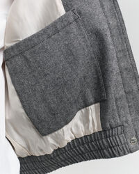 Struktureret Harrington jakke