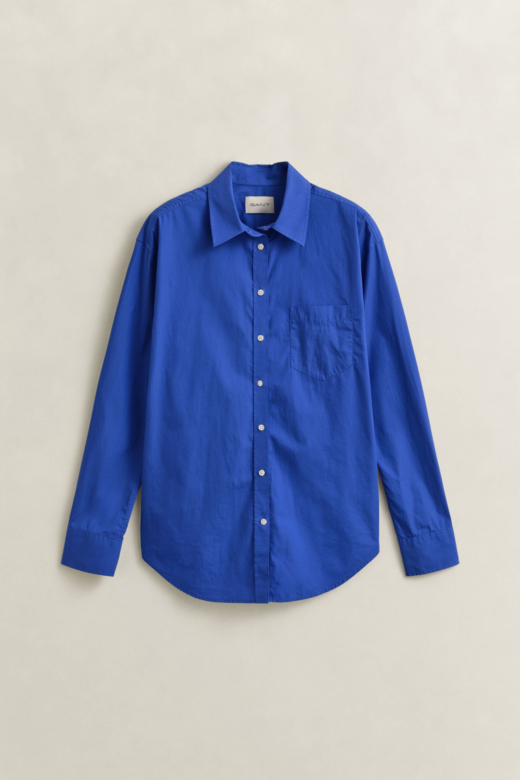 Relaxed Fit klassisk poplin-skjorte