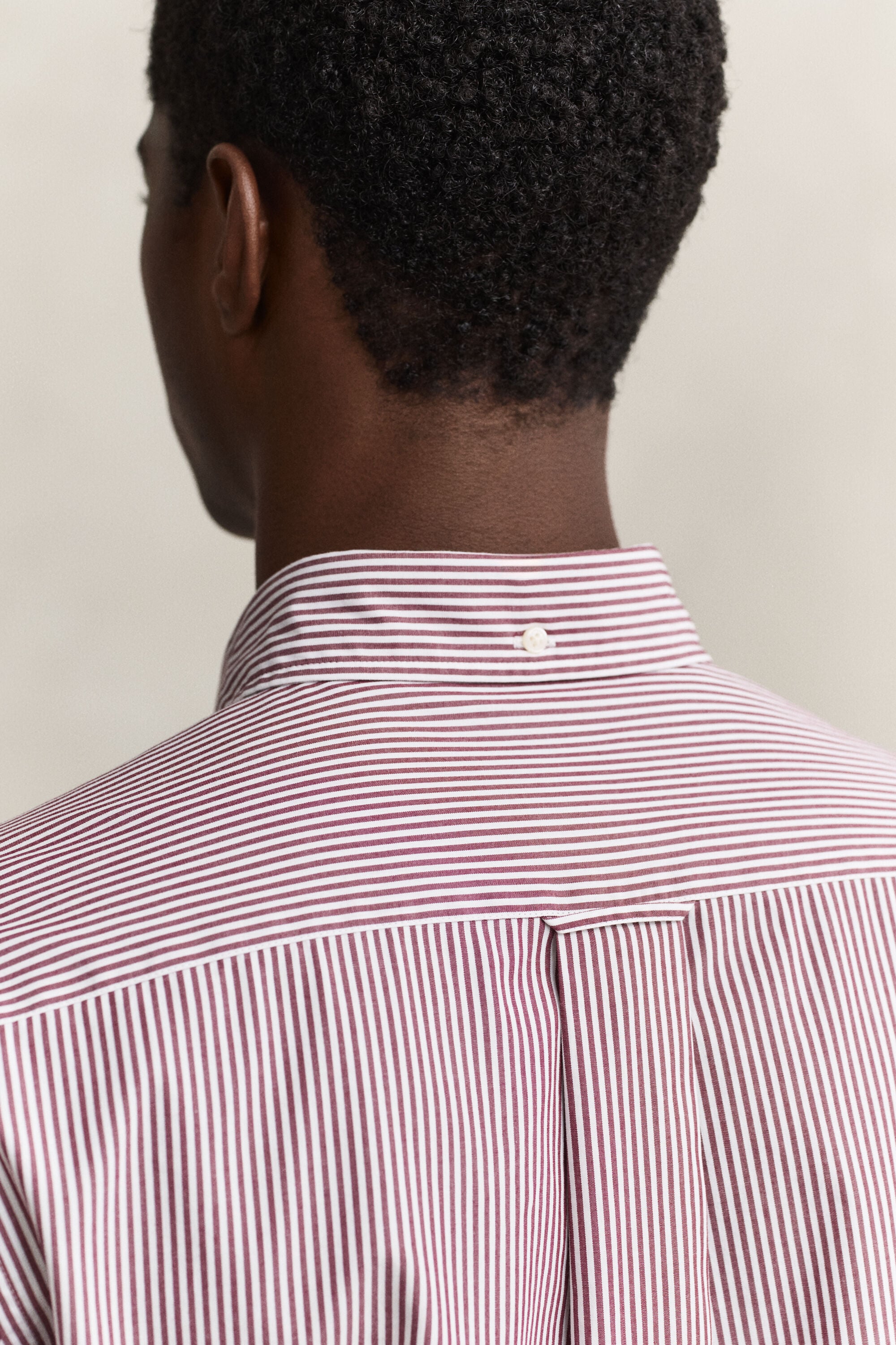Classic Regular poplin skjorte med striber