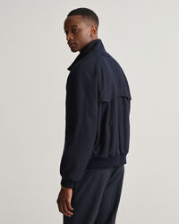 Harrington jakke af uld