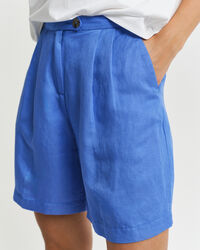 Skræddersyede shorts af hør