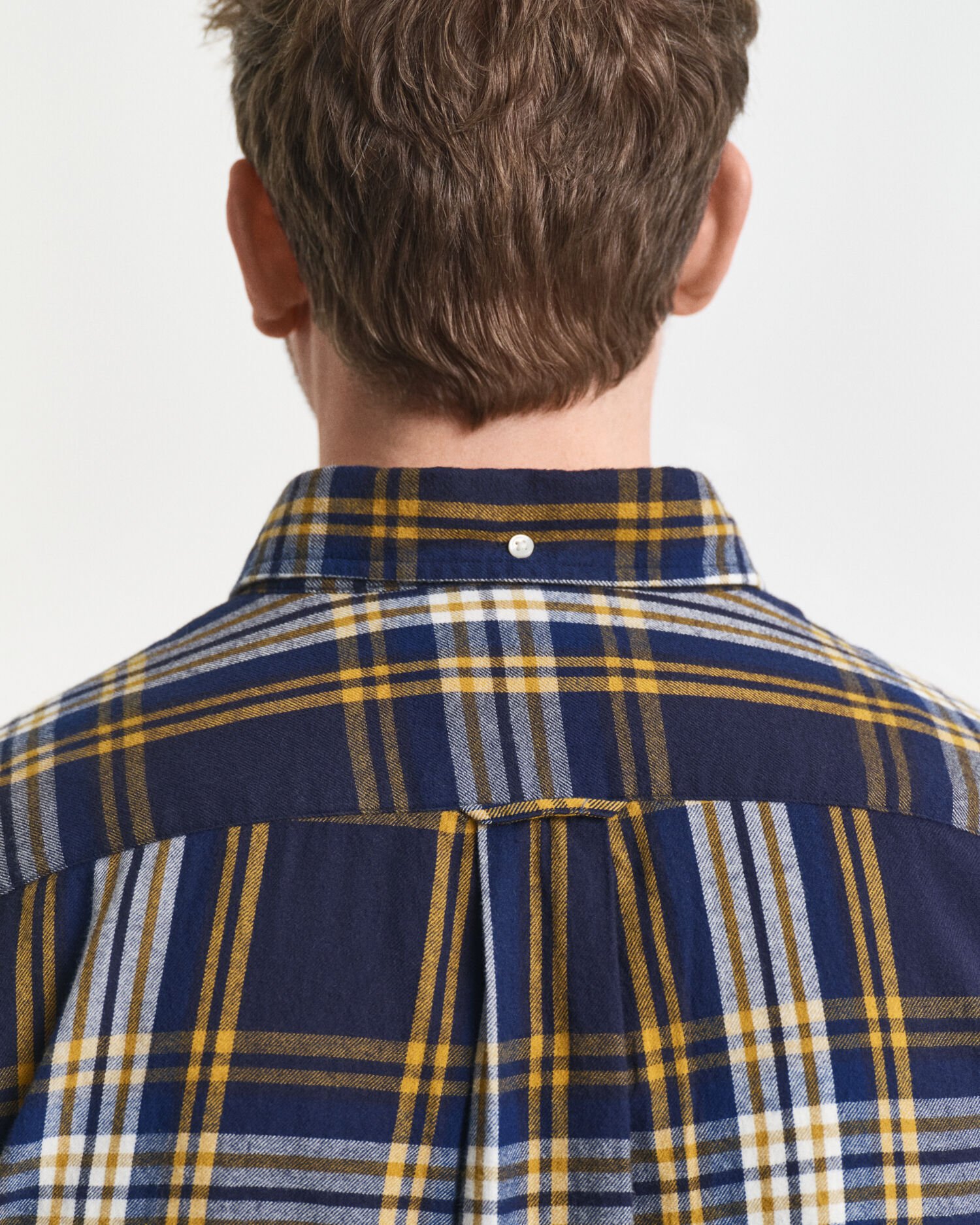 Regular fit Windblown flannelskjorte med tern