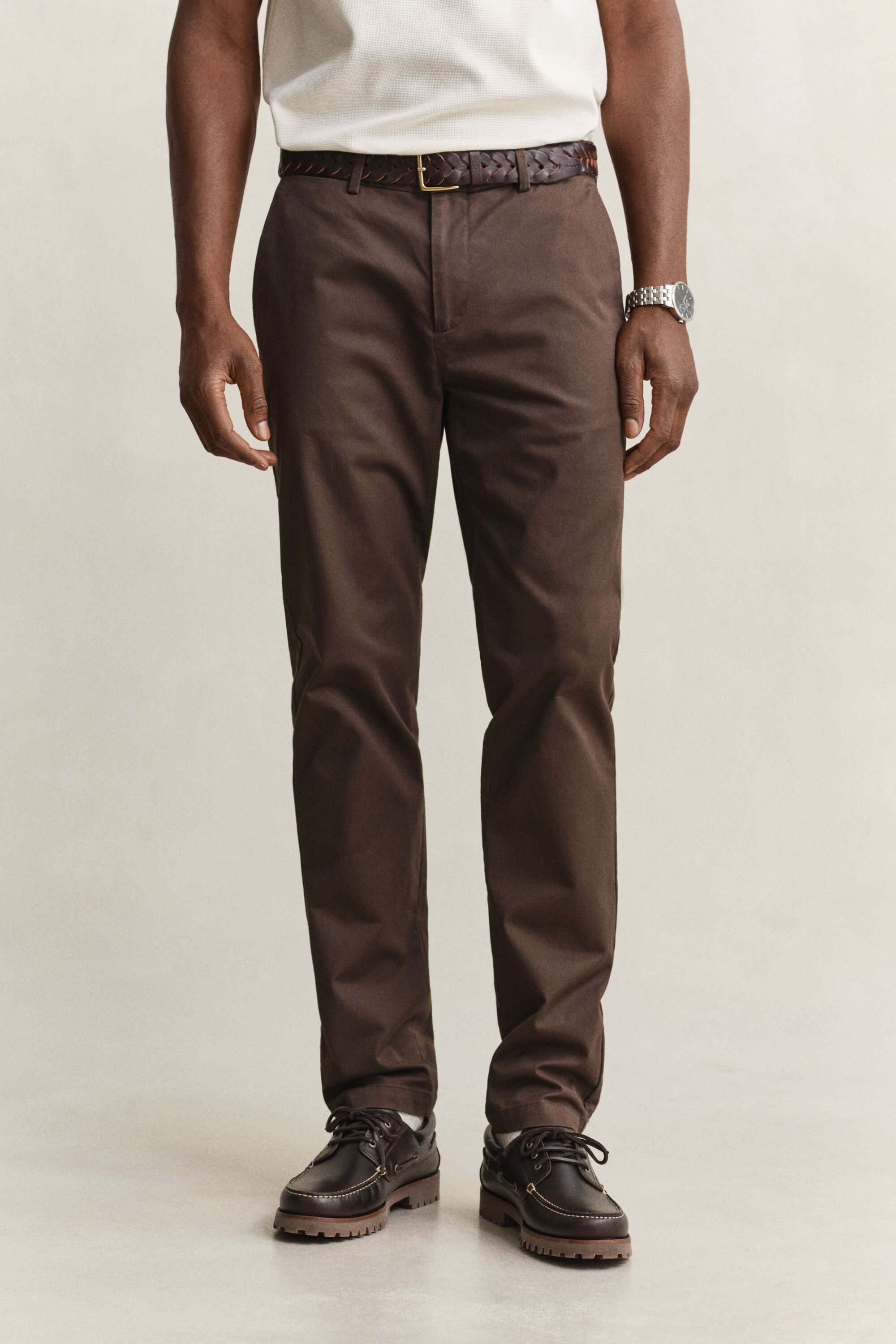 Slim fit smarte chinobukser