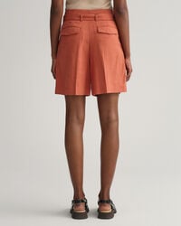 Relaxed fit shorts med b&aelig;lte