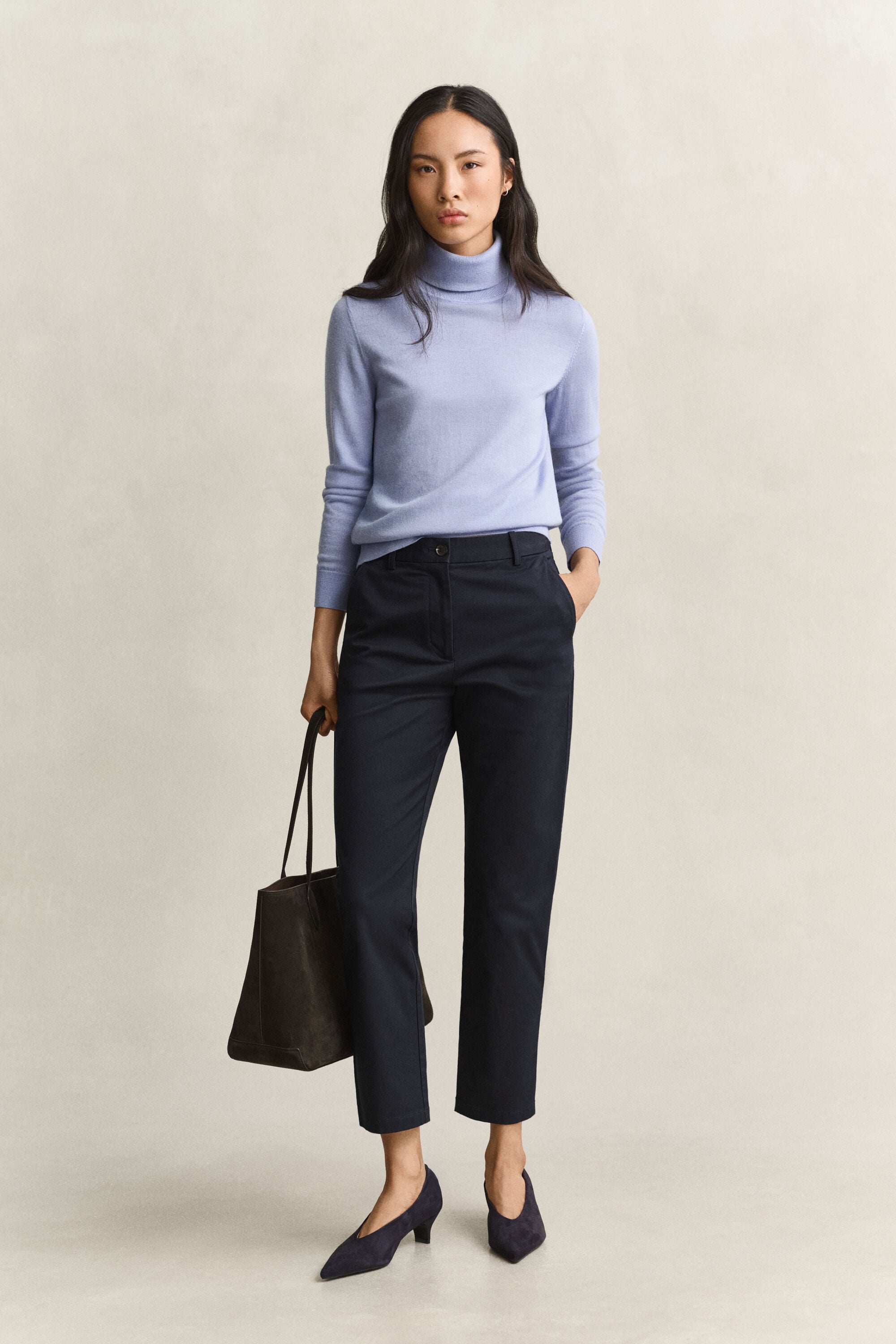 Slim fit chinobukser