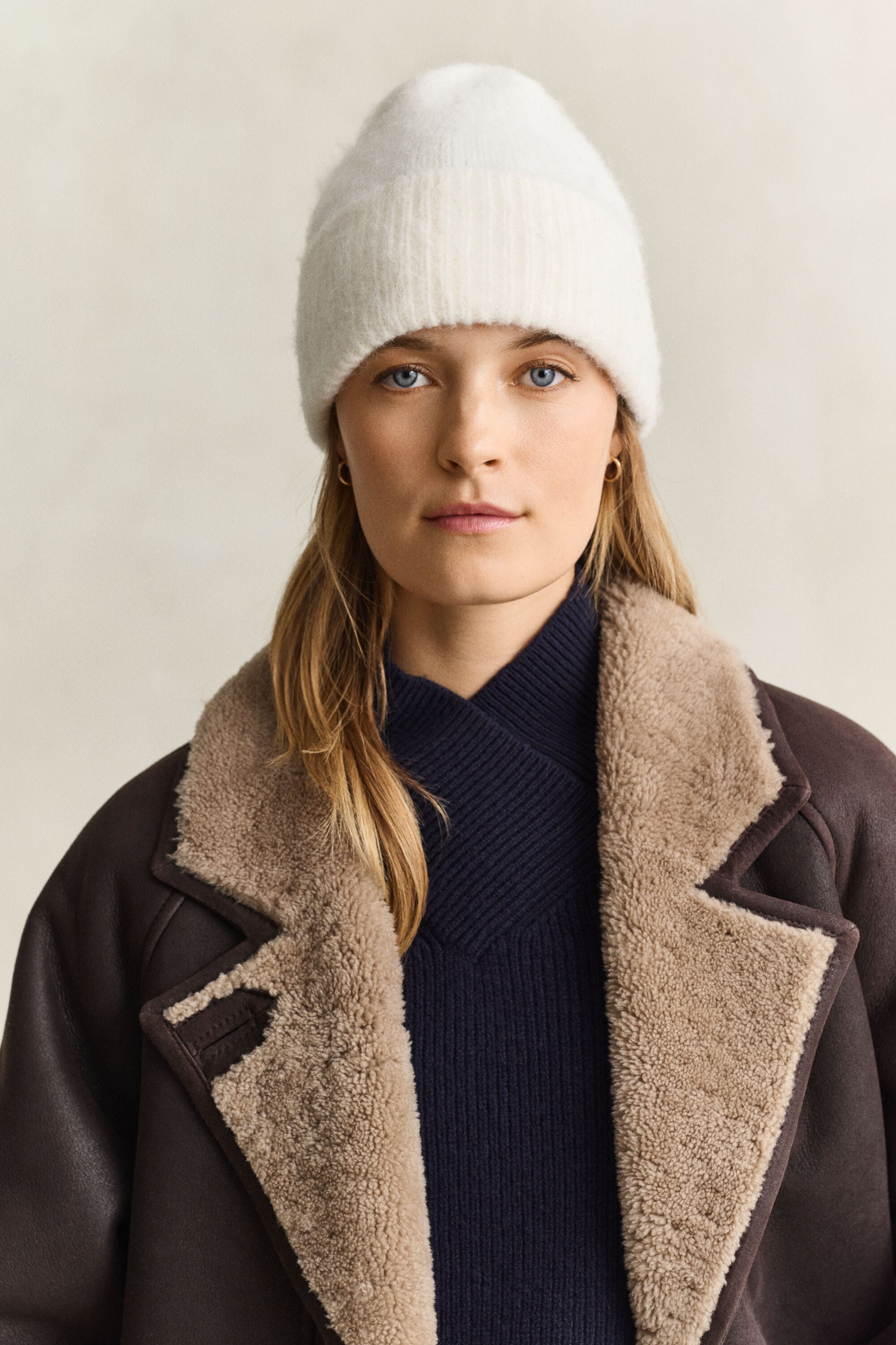 Beanie i alpakauldblanding