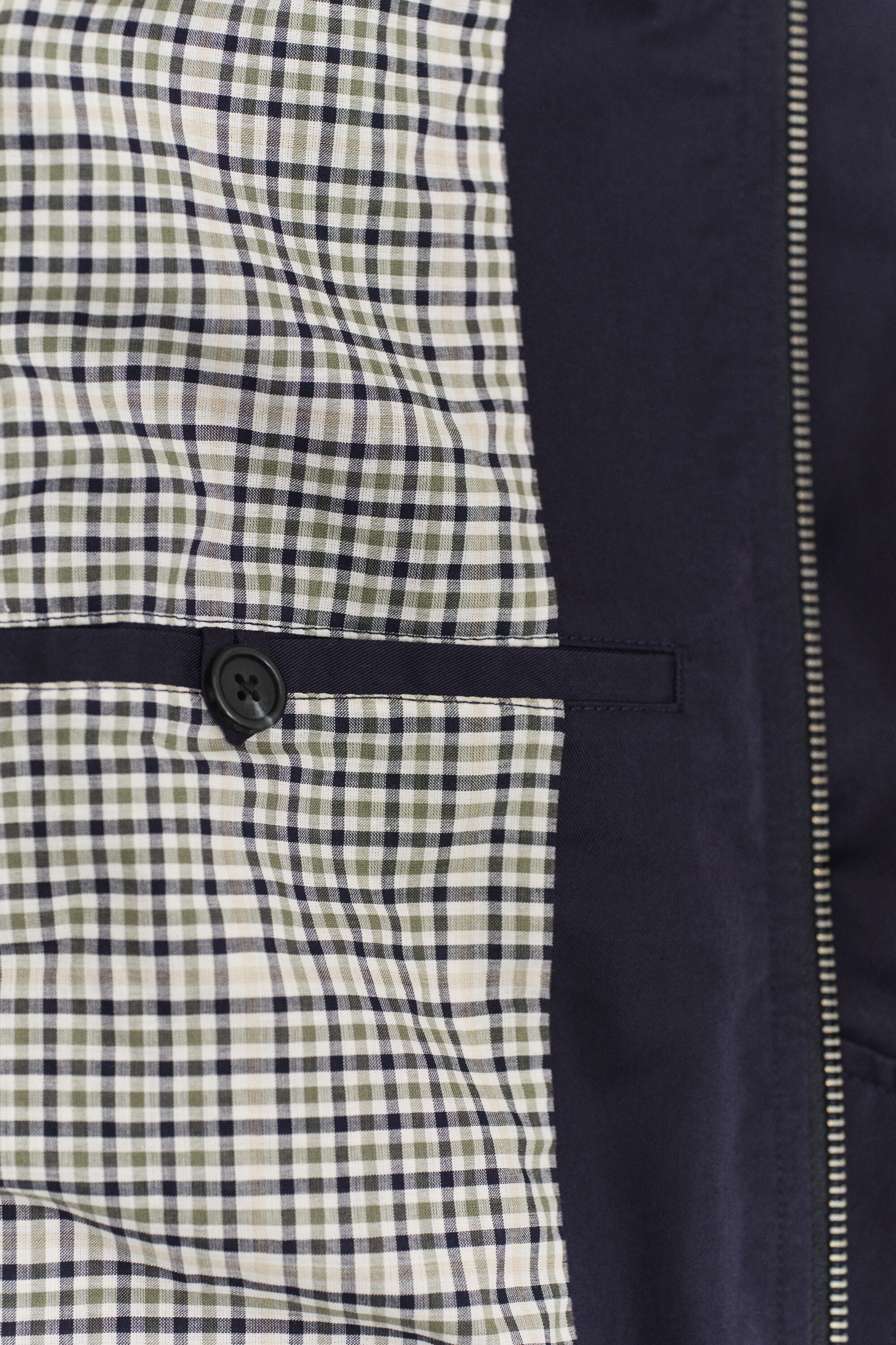 Harrington jakke i bomuldsblanding