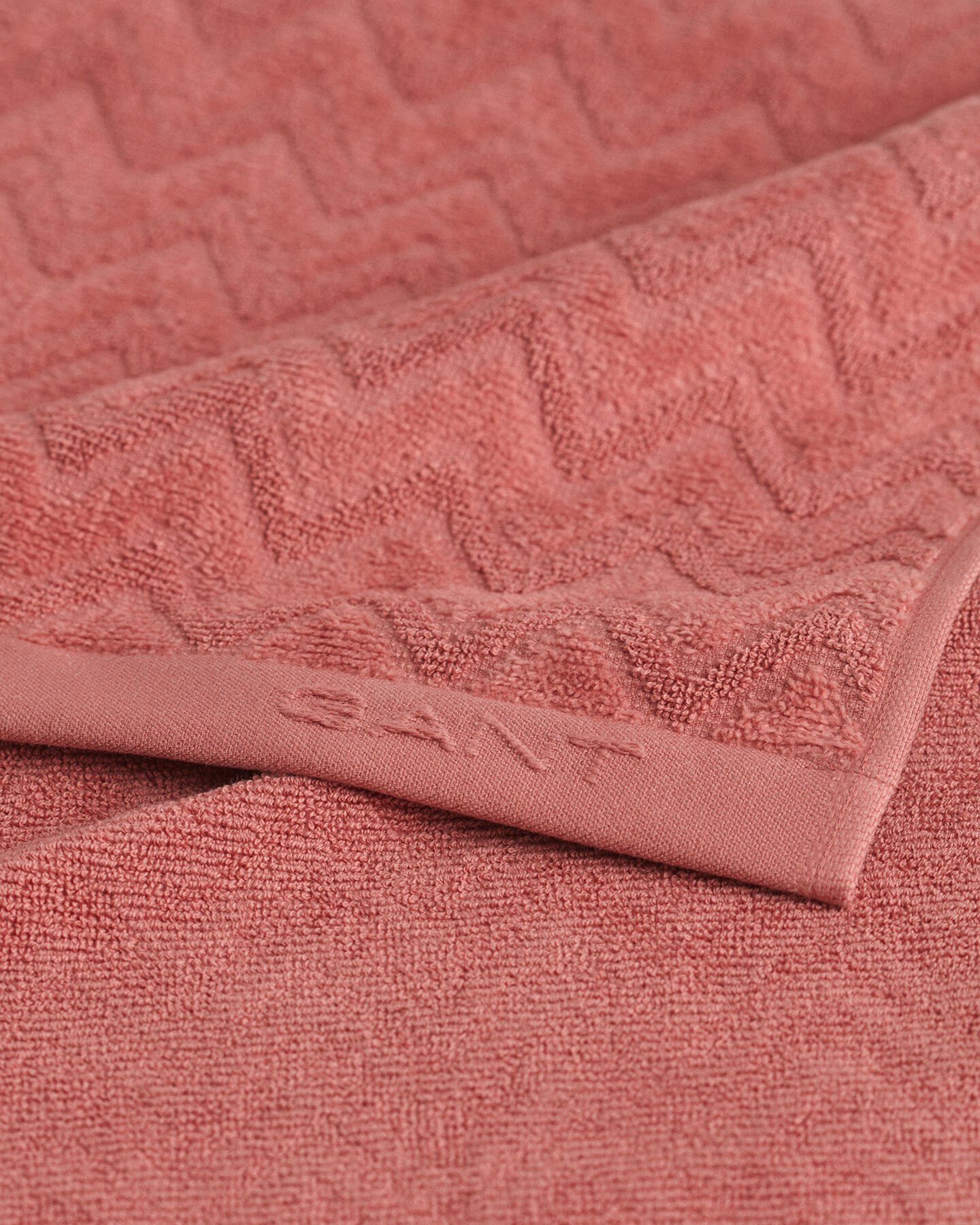 Jacquard sildebensmønstret håndklæde 50X70