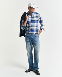 Regular fit ternet Archive Oxford skjorte