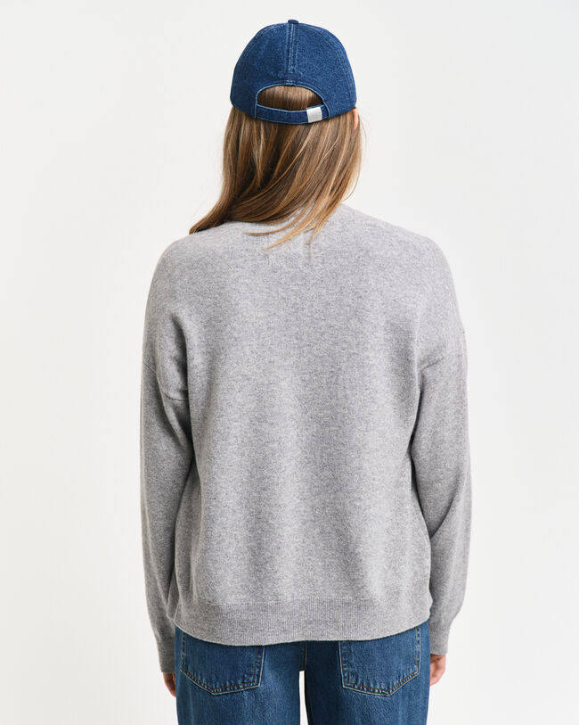 Cardigan af ekstra fin lammeuld