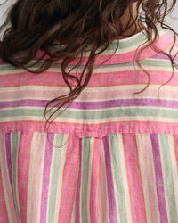 Relaxed fit flerstribet h&oslash;rskjorte