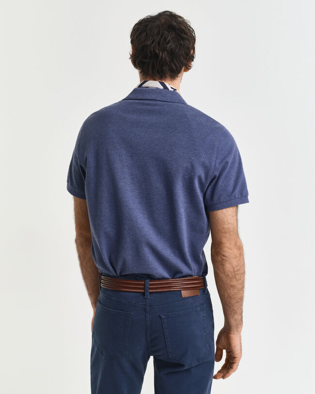 Regular fit Shield Piqué poloskjorte