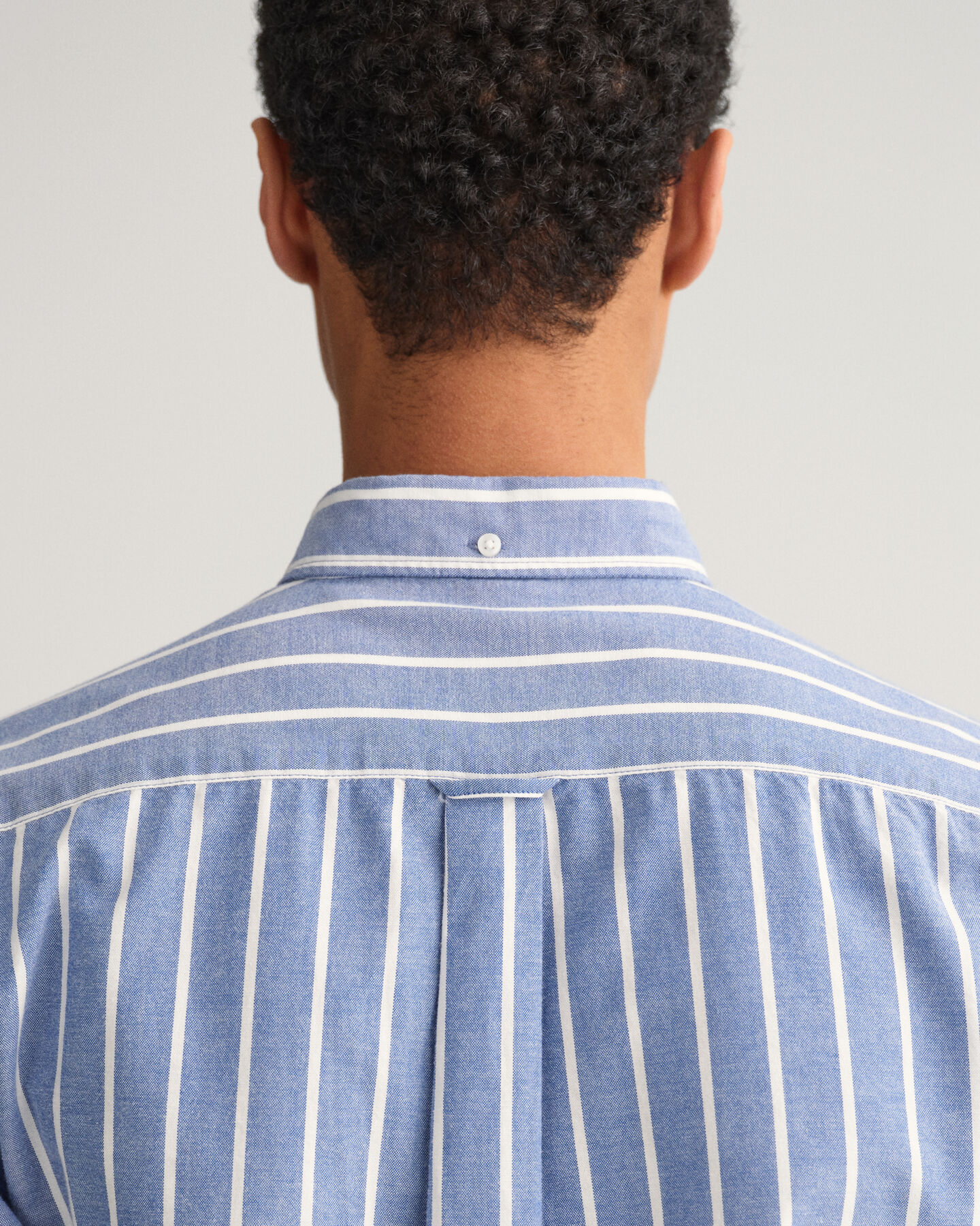 Regular fit Oxford-skjorte med brede striber