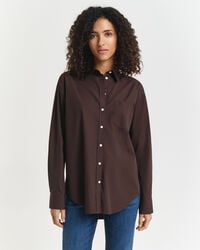 Relaxed Fit klassisk poplin-skjorte