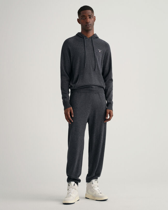 Strikkede joggingbukser