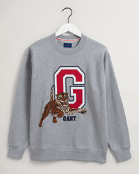 Tiger sweatshirt med crewneck