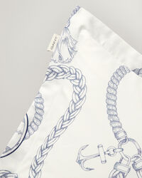 Pudebetræk med sejlads-tryk