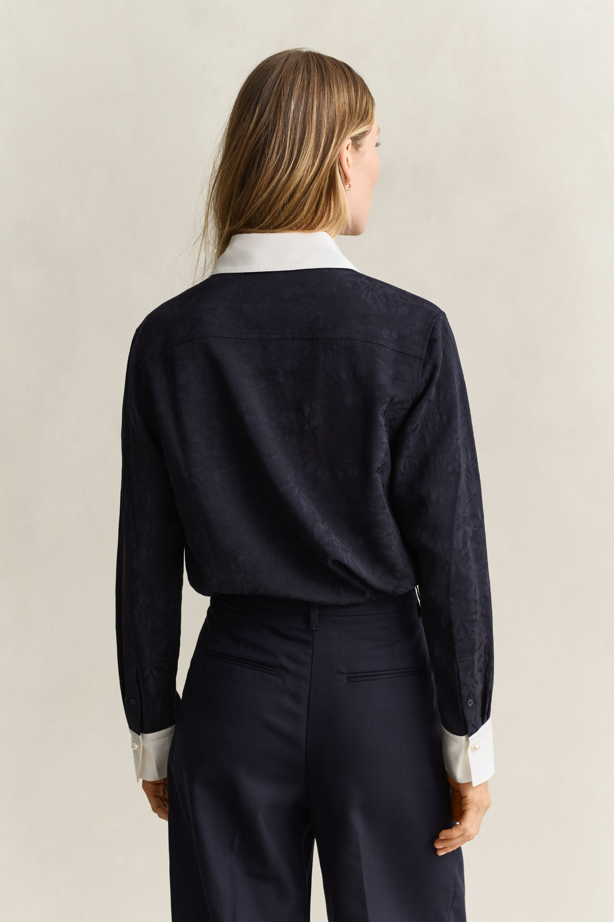 Jacquard skjorte
