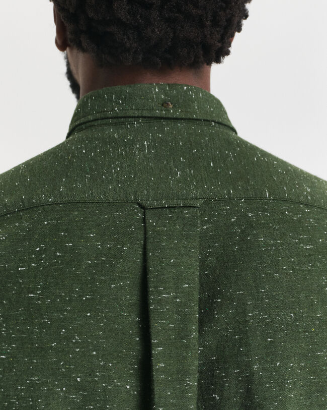 Regular fit flannelskjorte med nister