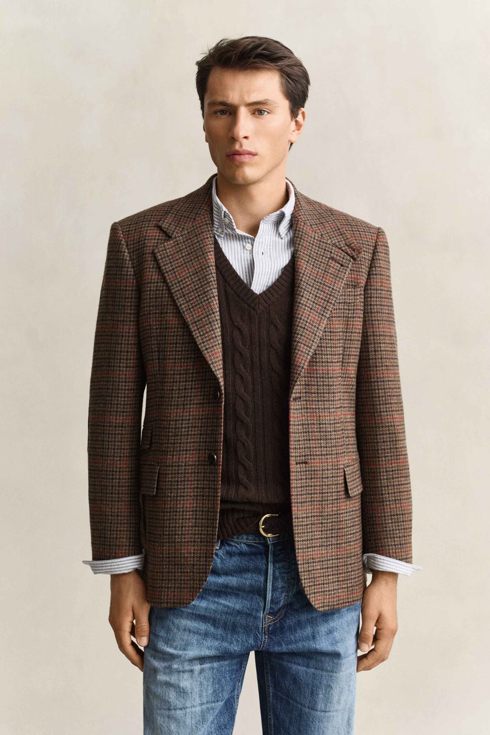 Britisk tweed sportsjakke