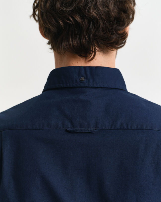 Slim fit Oxford skjorte med stræk