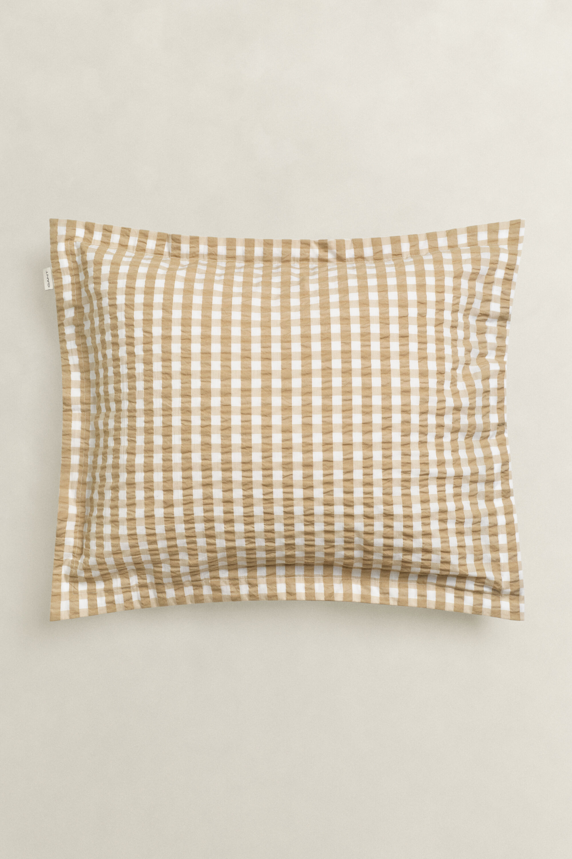 Seersucker pudebetræk med tern