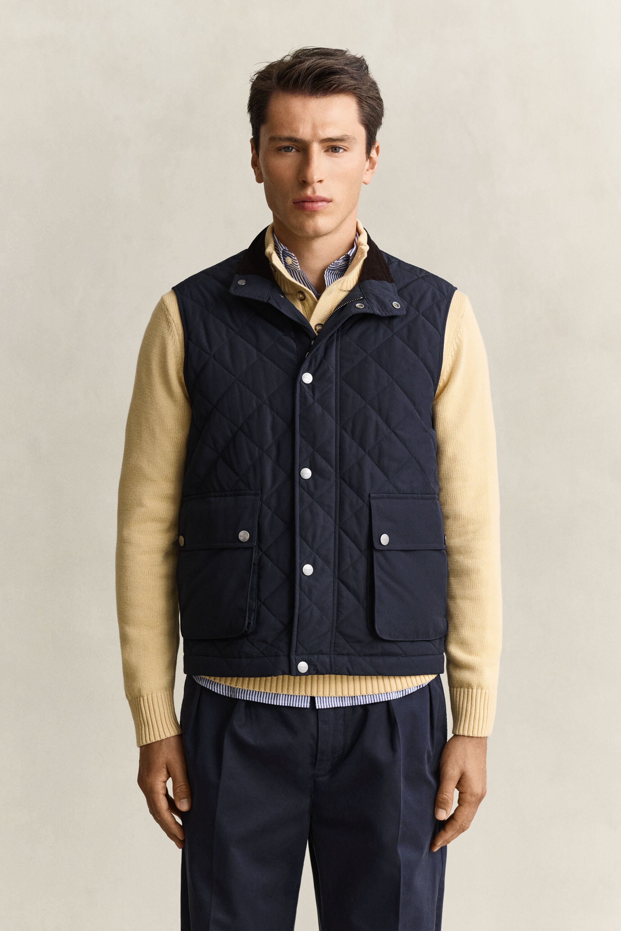 Quiltet vest