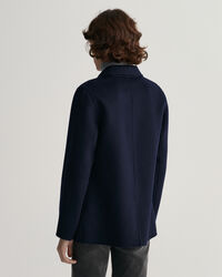 Håndsyet lige blazer