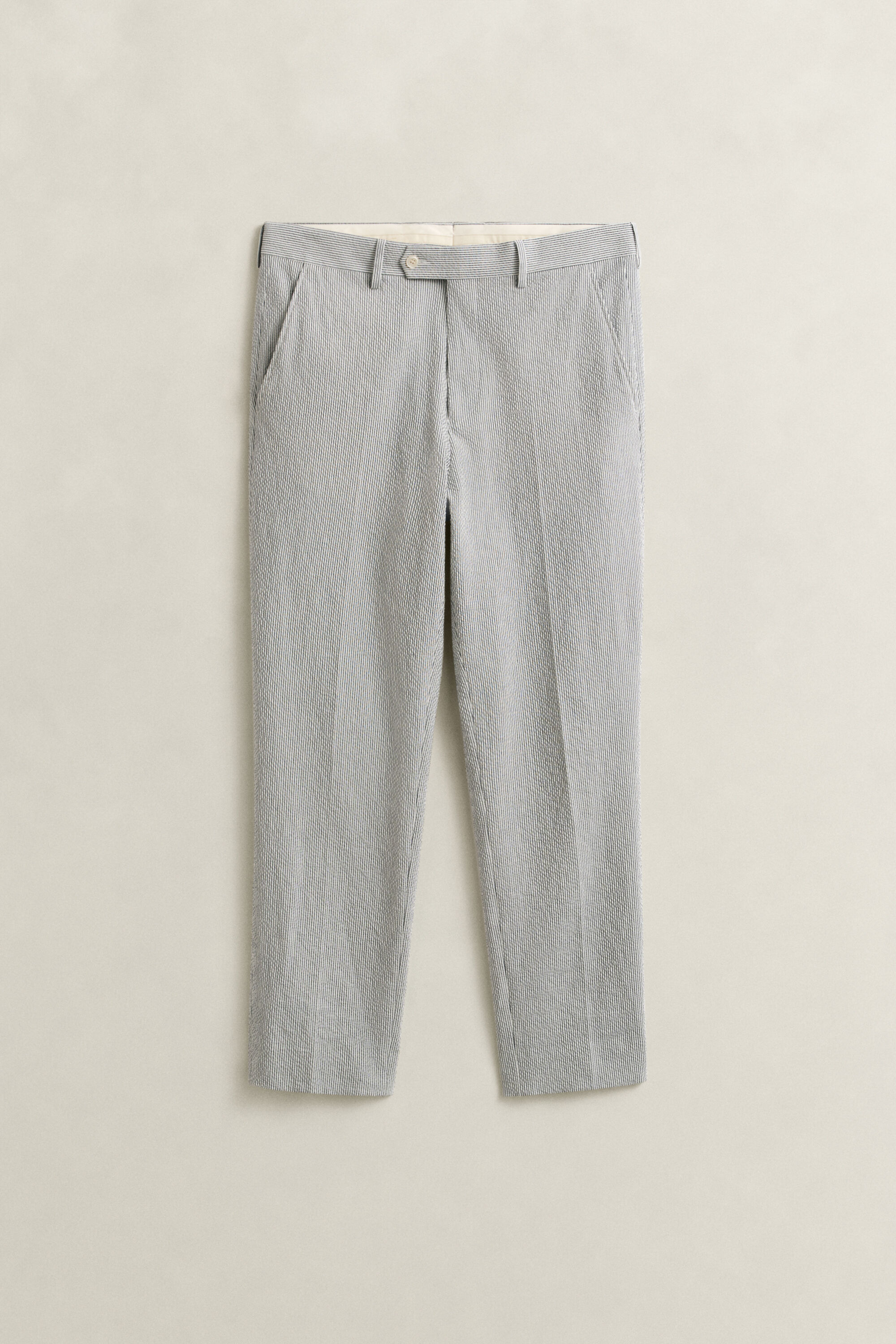 Seersucker jakkesæt-bukser