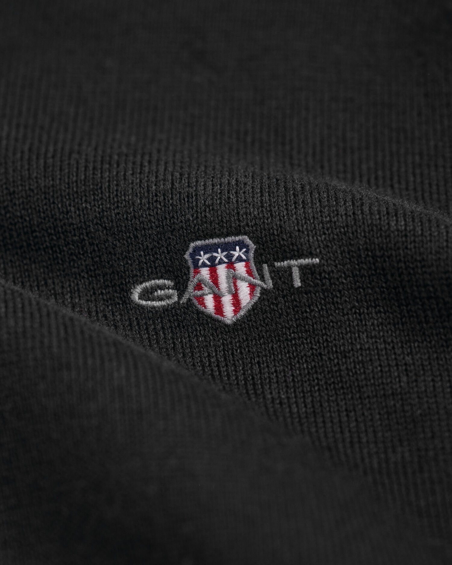 Crewneck sweater i bomuld