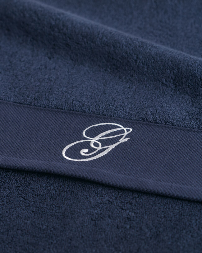 Broderet håndklæde 30X50