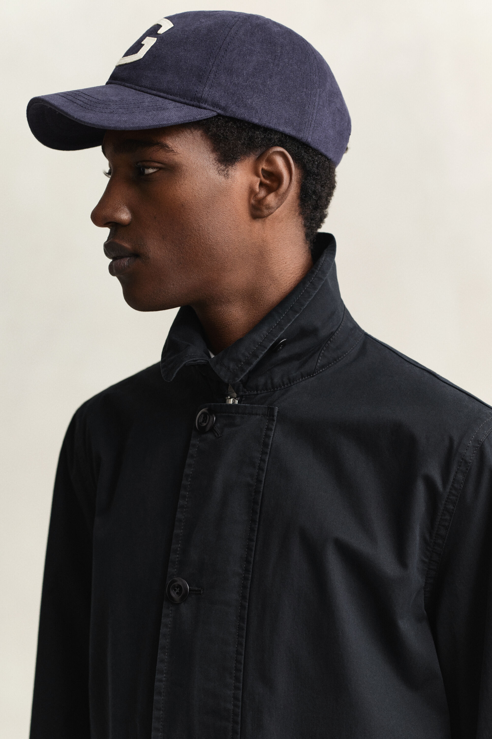 Decker jakke af bomuld