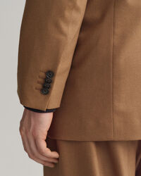 Oversized jakkesæt-blazer af flannel