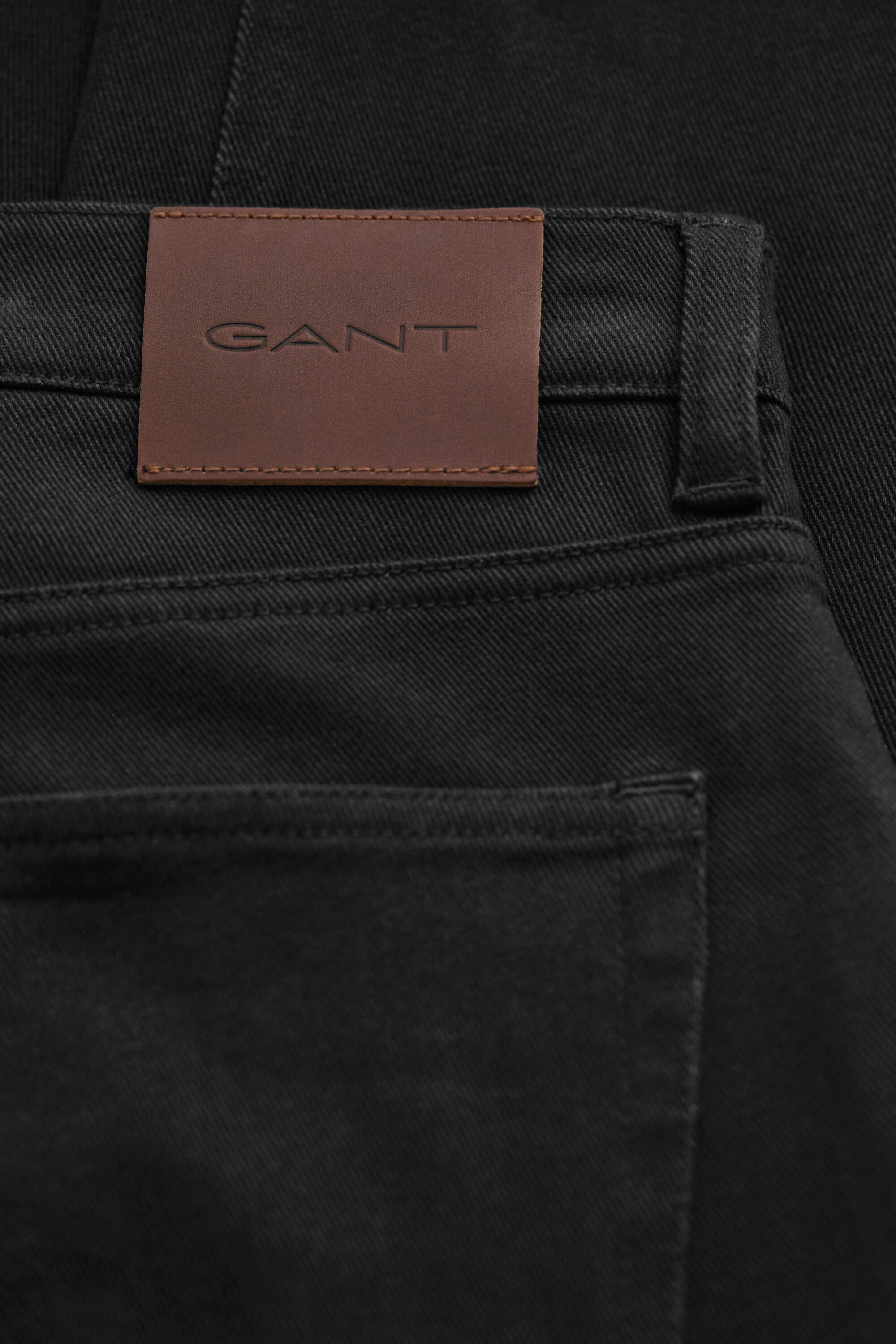Regular fit jeans i twill