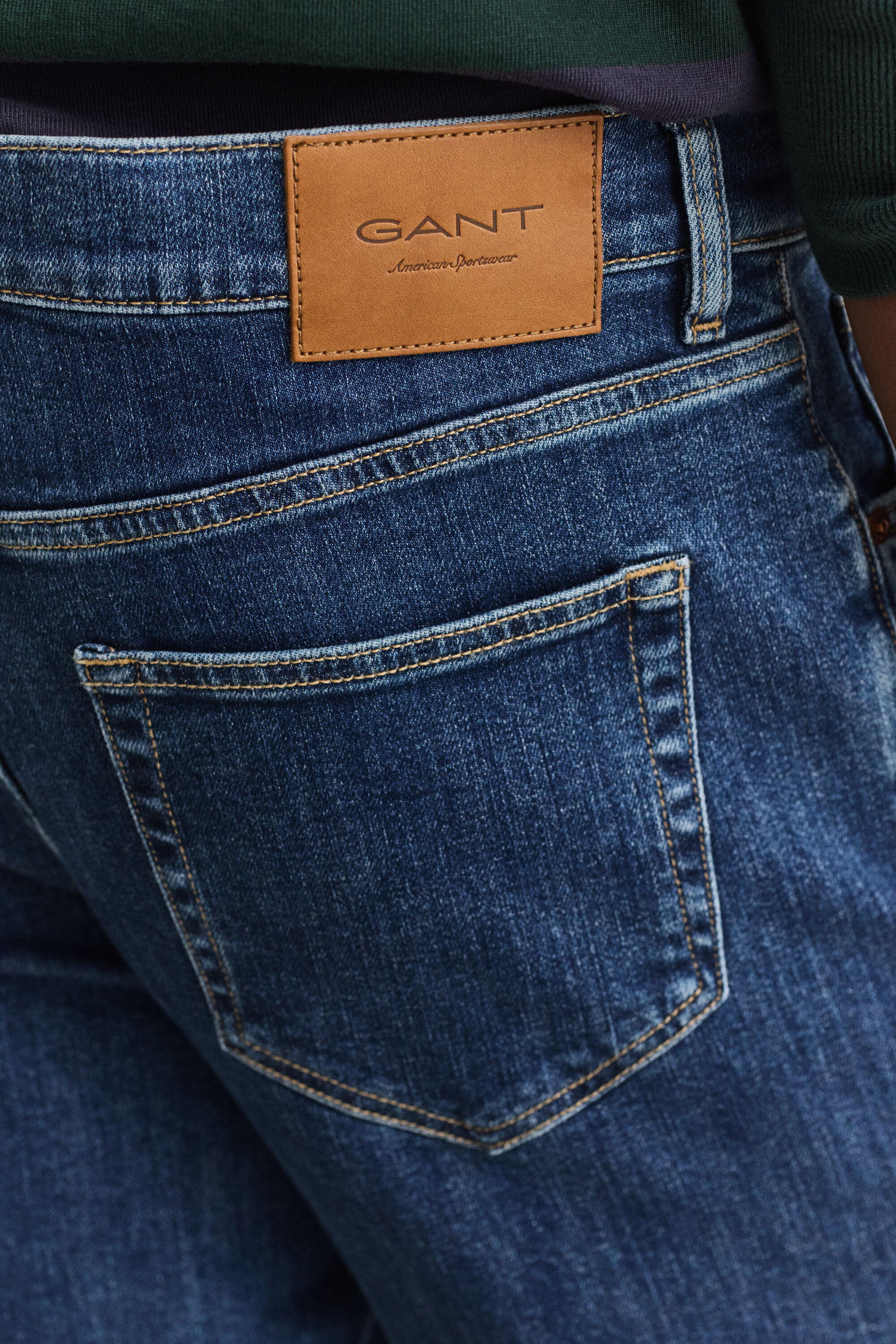 Slim jeans i let vask