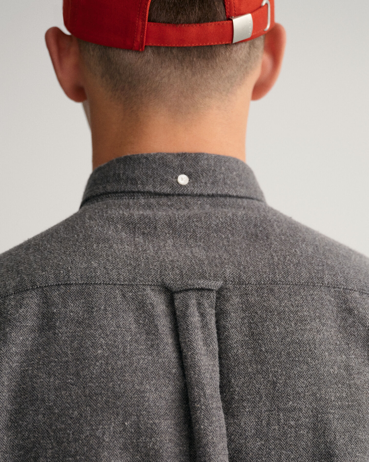 Regular fit sildebensmønstret skjorte