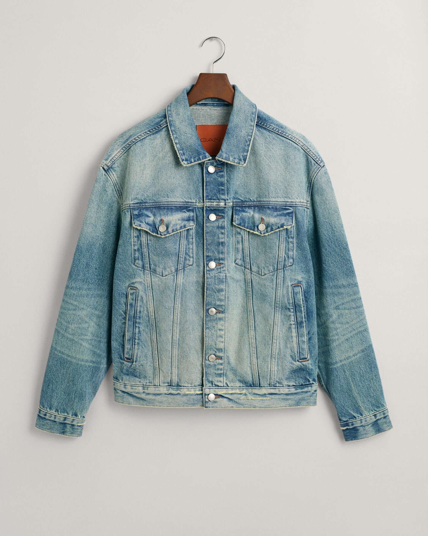 Denim trucker-jakke