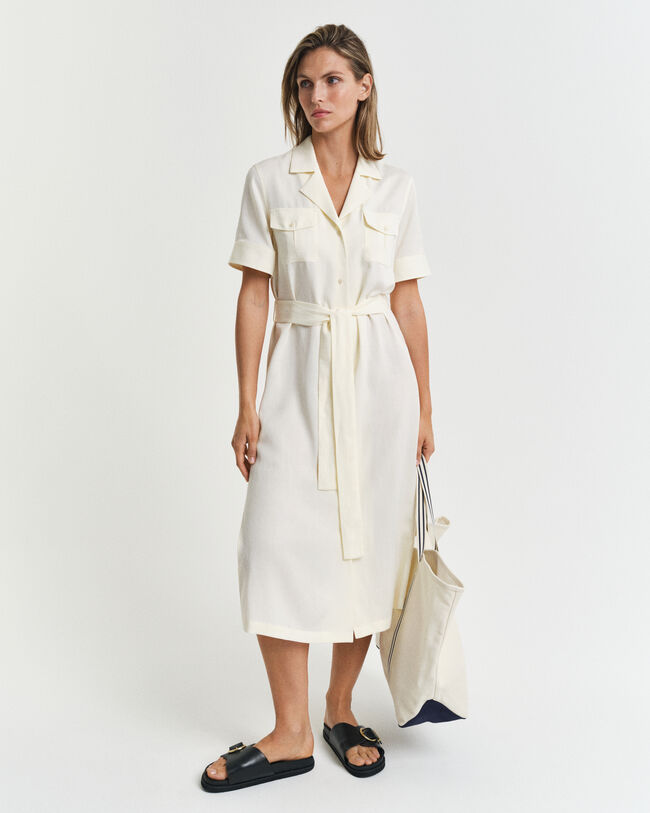 Regular fit kjole med lommer