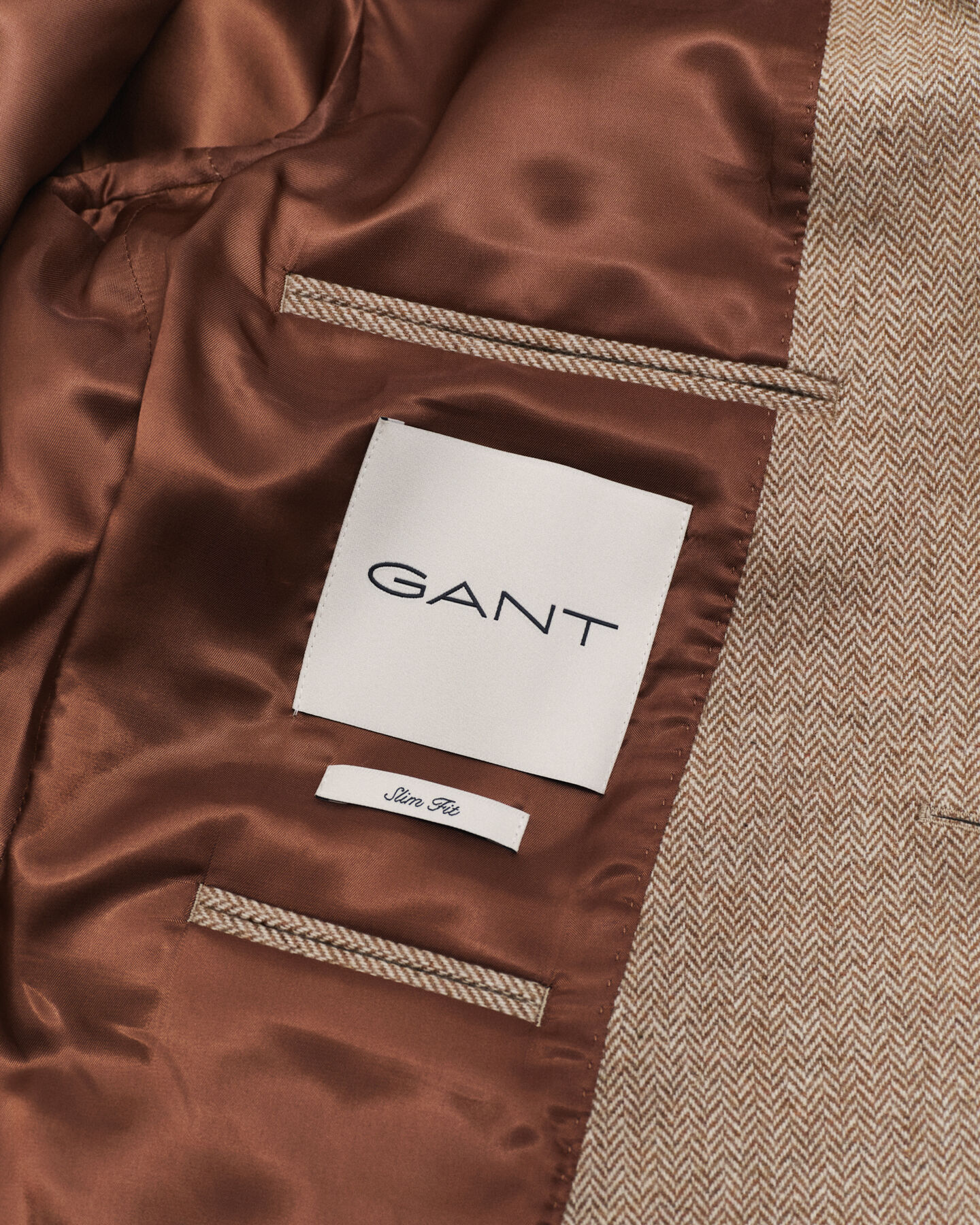 Sildebensmønstret jakkesæt-blazer