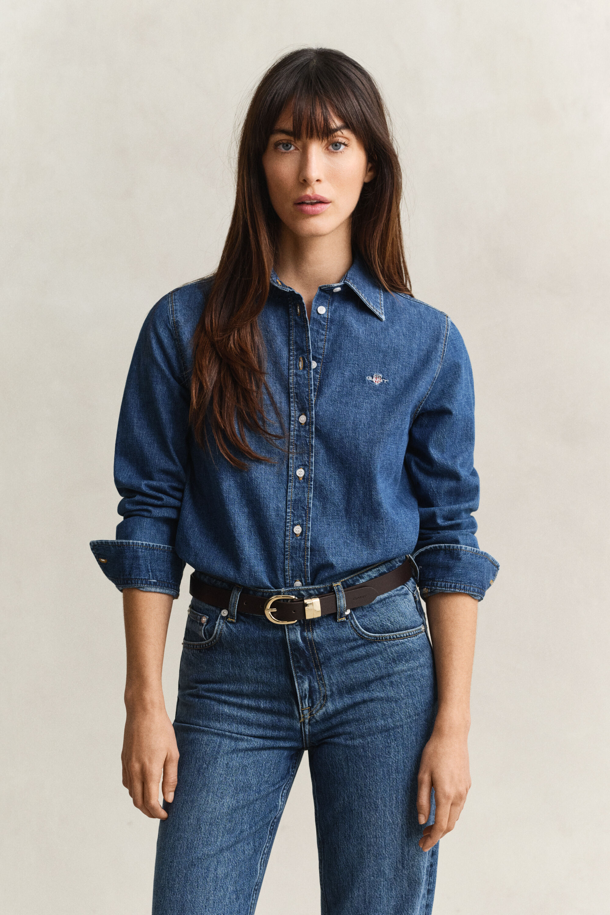Denim skjorte