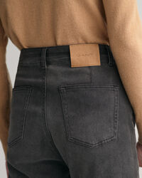 Korte jeans med svaj